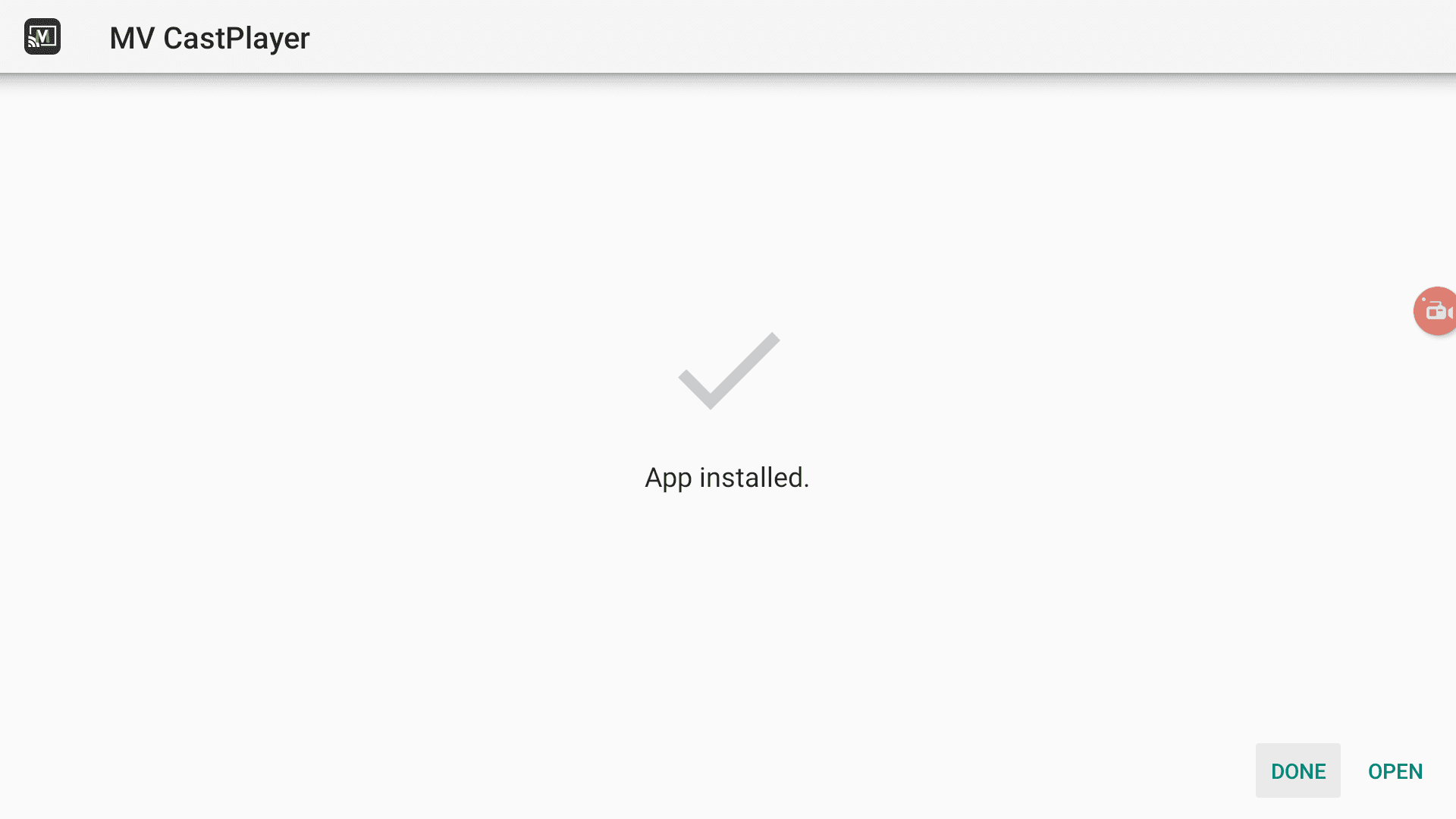 MV-castplayer-installed