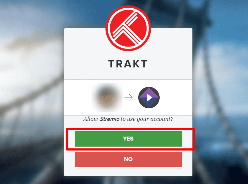 Trakt-permission-stremio