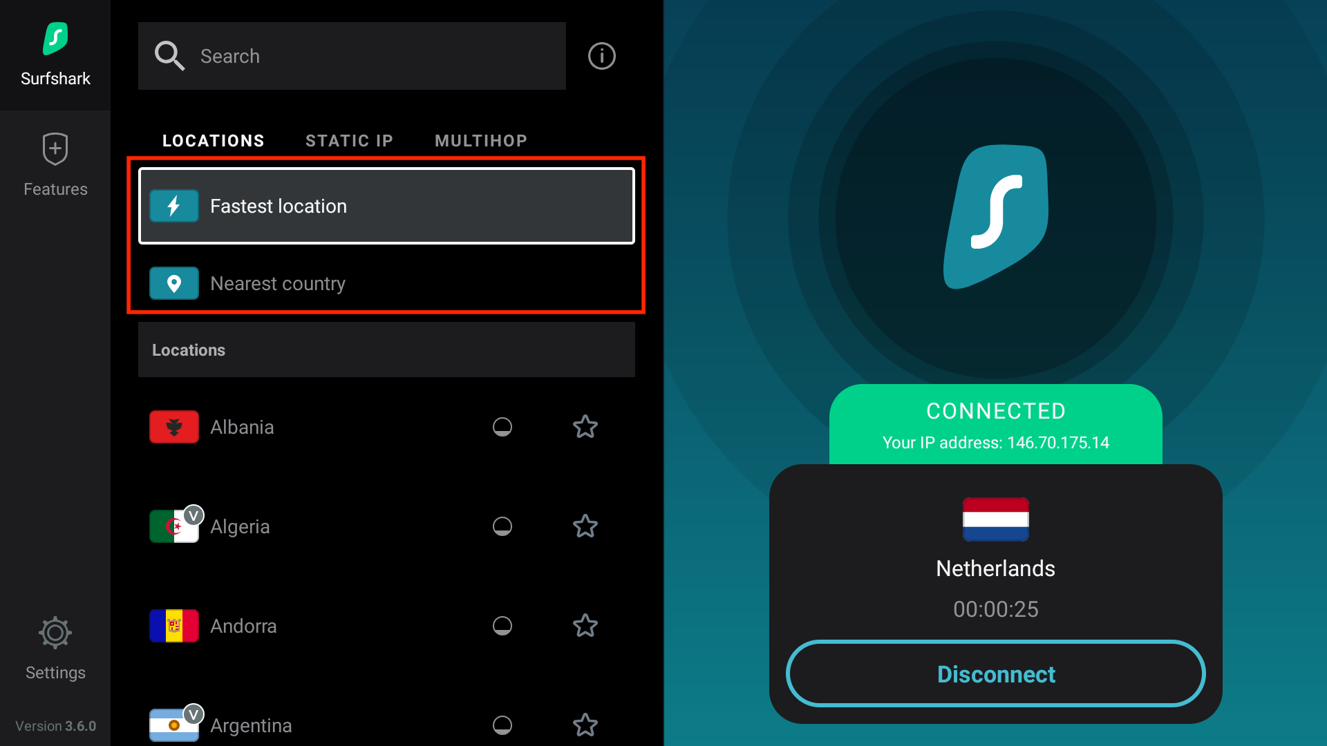 surfshark vpn connect