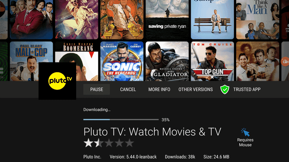 install-pluto-tv-aptoide