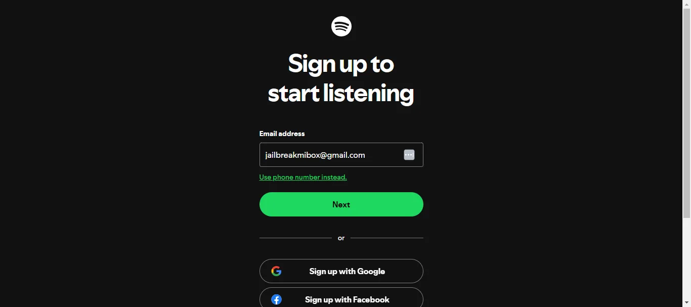 Sign-up-details-Spotify