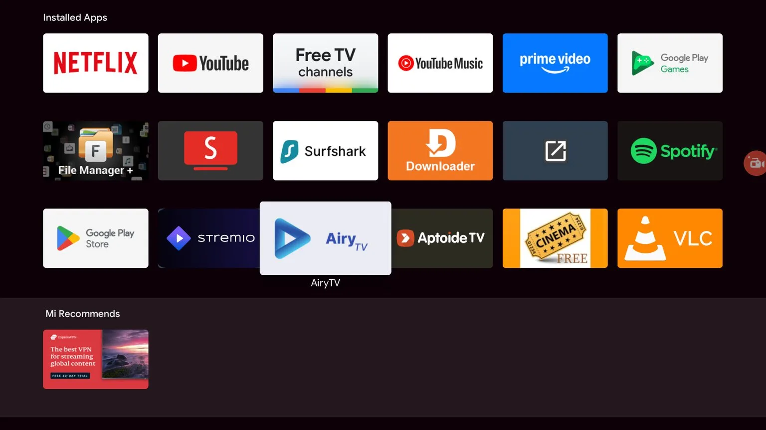 airy-tv-on-android-tv-homescreen