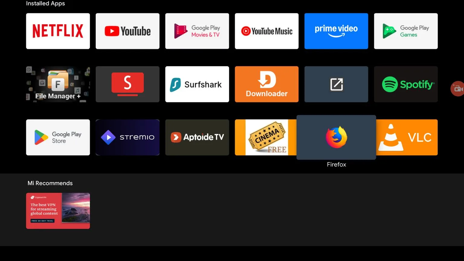 firefox-on-google-tv-homescreen