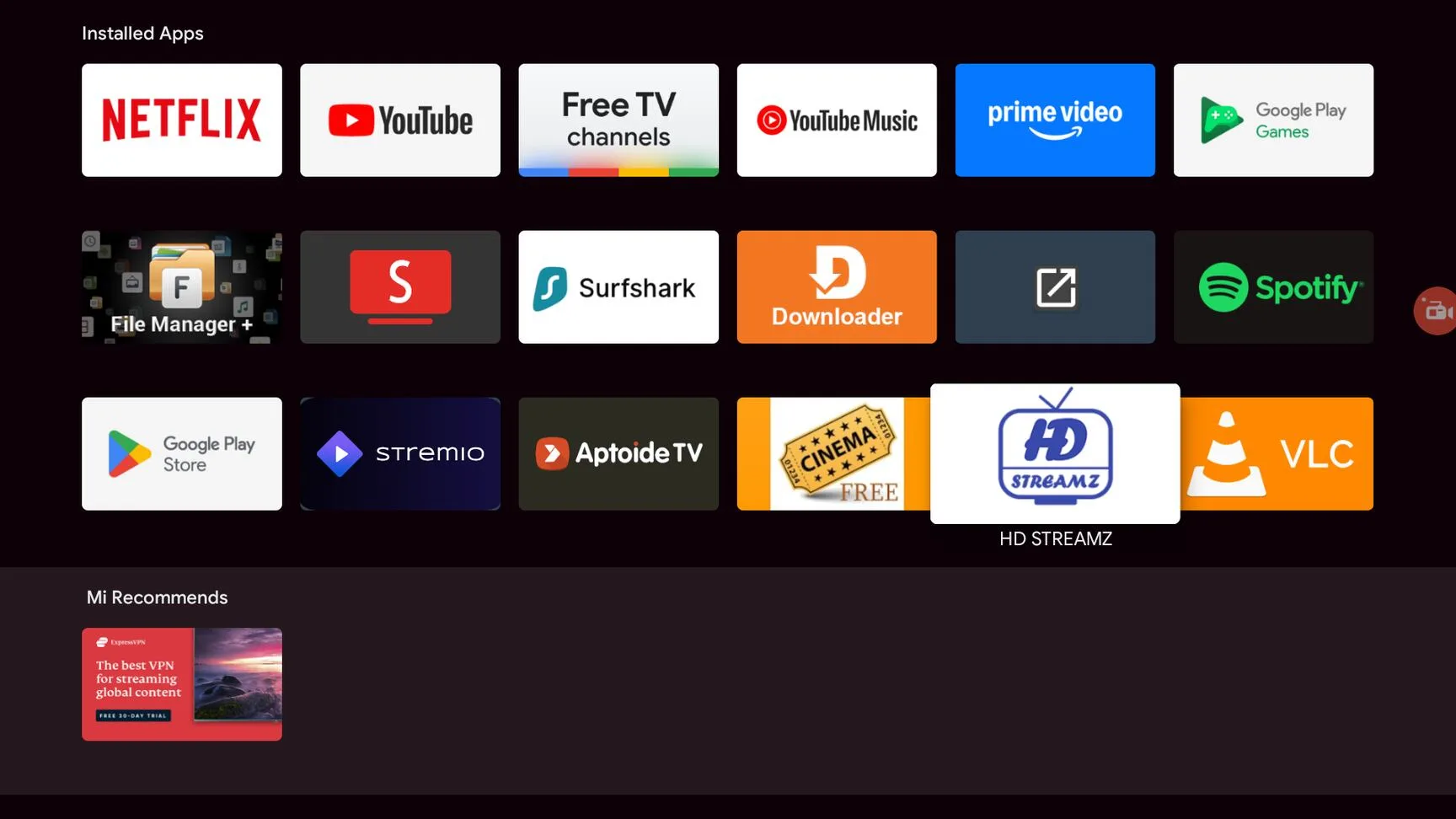 hd-streamz-android-tv-homescreen