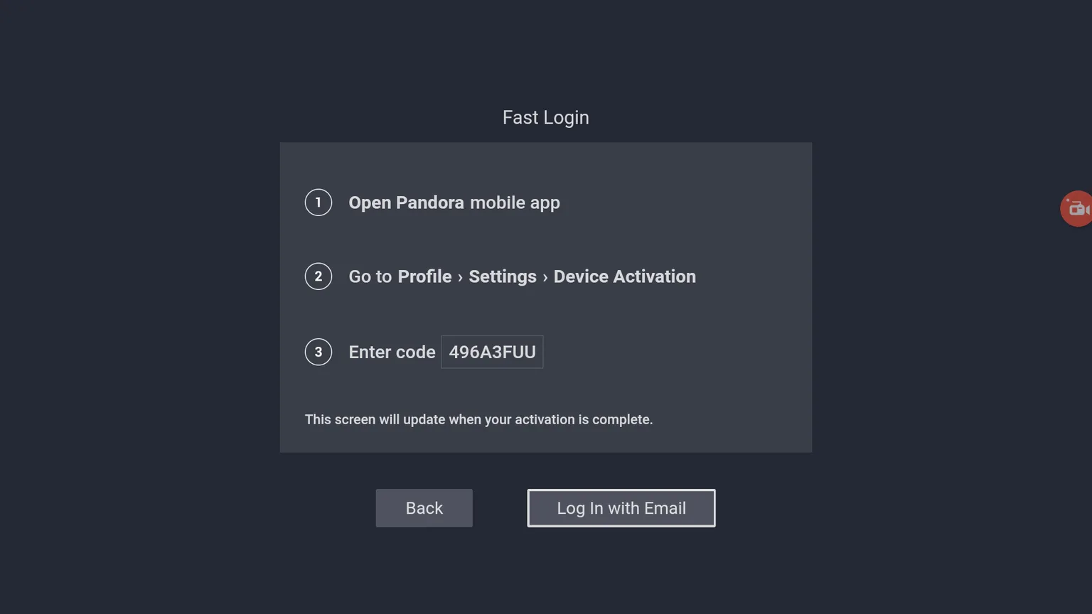 pandora-login-with-app