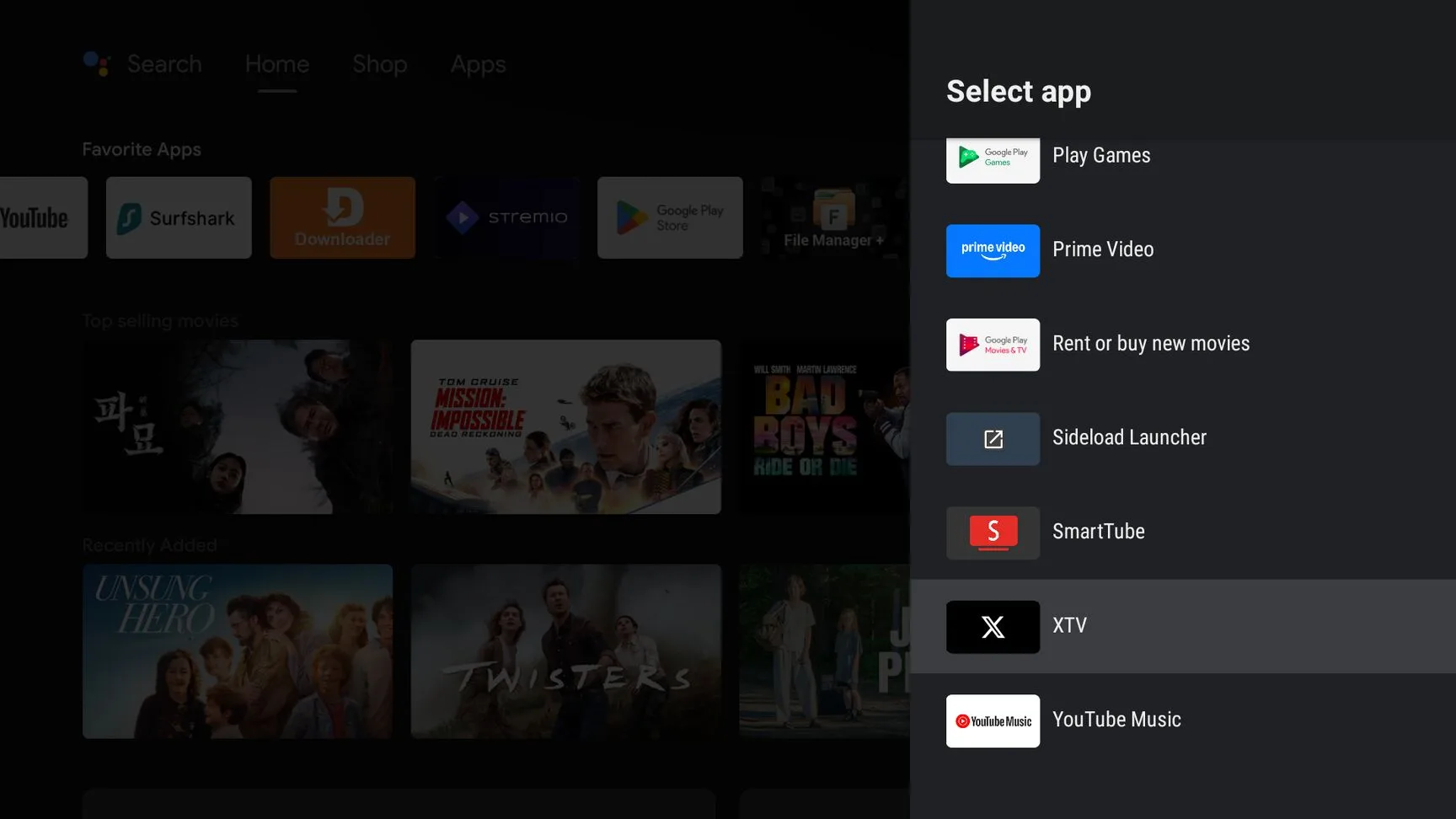 add-x-tv-on-android-tv-home