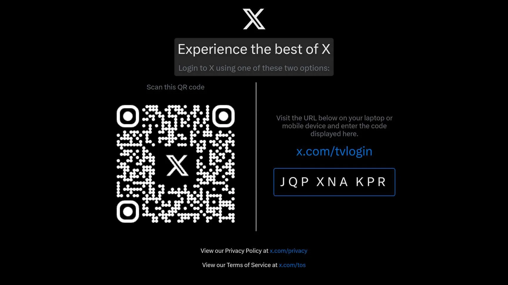 login-x-TV